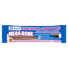 N-Bone MEGA-BONE 長嚼棒 長效耐嚼潔牙棒, 80g, 1個, 藍莓南瓜馬芬風味