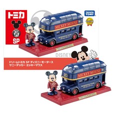 토미카 드림토미카 SP 디즈니 모터즈 써니 데커 미키 마우스 작동완구, 1개, 혼합색상