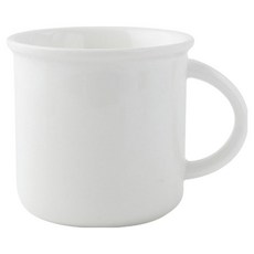 프렌치마르스 심플 모던 집들이선물 세라믹 머그컵 350ml MMM3605, 화이트, 1개 화이트, 1개