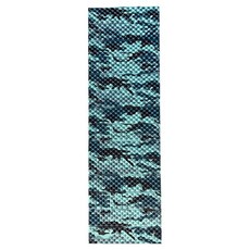 LIBERO 발포 IXPE 택티컬 카모 백패킹 캠핑 매트, 블루