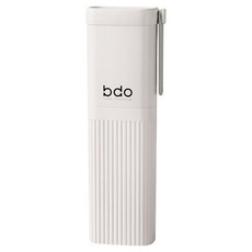 bdo 컴팩트 휴대용 칫솔 케이스 FREE, 화이트, 1개