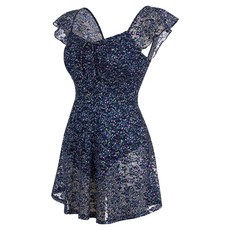 renoma SWIM 女款花朵透視罩衫連身泳衣 RN-LS2G914