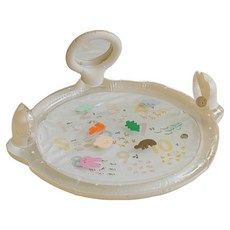 루나스토리 유아용 터미타임 워터매트 거울 숫자 촉감각완구, 혼합색상, 1개