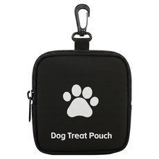 둥둥펫 반려동물 트레이닝 트릿백, 블랙, 1개