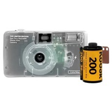 KODAK 柯達 果凍相機 禮品套裝組 白色 ColorMax 附KODAK GOLD 200 膠捲底片, 1套