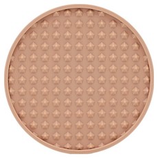 J&K Dasajwoyong 提升餐桌格調的矽膠杯墊, 蓮藕粉, 1個