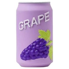 지오장바구니 강아지 삑삑나는 댕댕이 음료수병 튼튼한 장난감, 보라색 포도, 1개