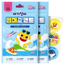 아텍스 핑크퐁 아기상어 썸머겔밴드 28 x 28 mm, 30개입, 2개