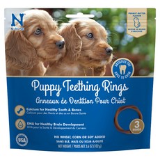 Puppy Teething Rings 幼犬耐咀嚼潔牙圈, 102g, 1包, 花生風味