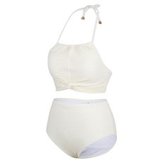 renoma SWIM 女款珍珠鉤織繞頸高腰比基尼 RN-LS2G302