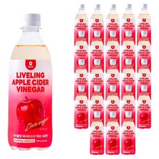 라이블링 애사비 소다 제로 사과맛, 500ml, 24개