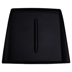 카위너 테슬라 모델Y 주니퍼 충전 패드 커버 20 x 24 cm, 블랙, 1개