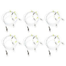 魚訊工房 大容量碳纖線軟絲Ika Metal釣組 3段 6入, 1個