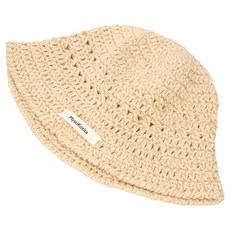 MystiKotita DIY 美麗CC Amore Dargo鉤針帽製作套組 帽子, 檸檬米色, 1個