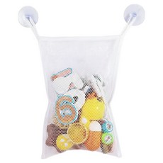 베냥미 베이직 욕실 그물망 장난감 정리함, 화이트, 1개