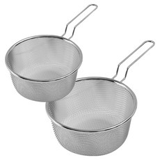 GREENDOOR 不鏽鋼圓形濾網 韓國製造 2件組, 1個