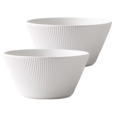 Ahtty home 麵碗, 奶油色, 2個