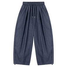 JHSTYLE 男士牛仔條紋氣球褲 JLCROK723