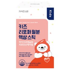Gimseokjinlab 兒童 Lipoper 鐵質液體條 30入, 1個, 240ml