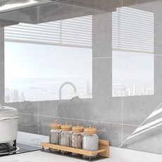 Sunbit Kitchen 透明防水廚房壁貼, 1個