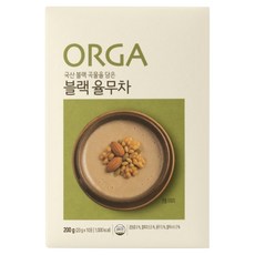 올가홀푸드 블랙 율무차, 20g, 1개, 10개입
