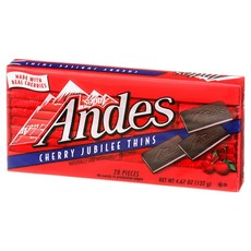 안데스 앤디스 체리 쥬빌레 씬 초콜릿, 132g, 1개
