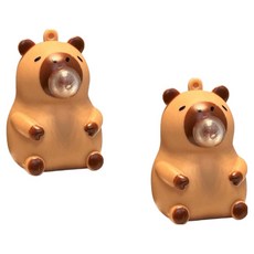 모노페이지 카피바라 말랑이 스트레스볼 스퀴시, 2개