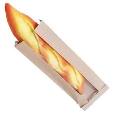 agaplus 真實尺寸法棍麵包軟軟玩具 隨機出貨, 1個