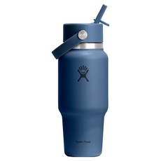 하이드로플라스크 와이드 플렉스 스트로 트래블보틀 텀블러, 하버 블루, 1개, 709ml
