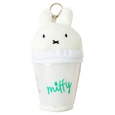 STUDIO EIGHT Miffy 果凍收納包鑰匙圈, 白色, 1個