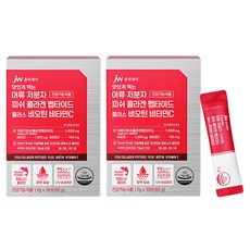JW중외제약 맛있게 먹는 어류 어린 피쉬 콜라겐 펩타이드 플러스 비타민C 30p, 60g, 2개