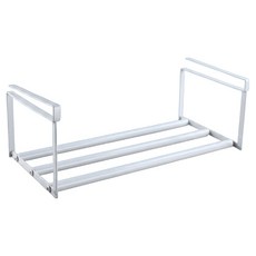 앞날창창 다용도 틈새 공간 활용 신발 정리대 40~70cm, 40-70cm, 화이트, 1개