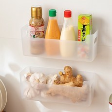 Jieum & 廚房多用途收納整理盒, 透明, 2個