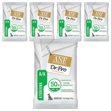 ANF 강아지 닥터프로 아토더마 처방식 사료 샘플, 피부/피모, 40g, 5개