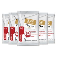 ANF 닥터프로 독 카디악 처방식 사료, 40g, 5개, 심장