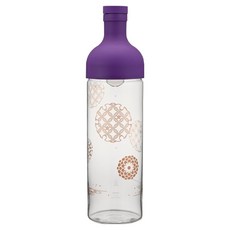 하리오 필터인 보틀 EDOMURASAKI 750ml, 보라색, 1개 보라색, 1개