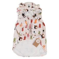 DING DONG PET 寵物可愛連帽雨衣, 動物農場, 1個