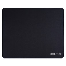 DTAudio 滑鼠墊 MPD-D01, 曜石黑, 1個