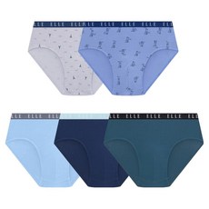 엘르이너웨어 아동용 삼각팬티 5종 세트