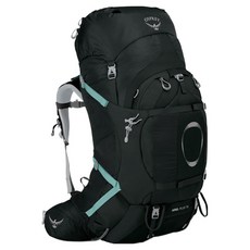 OSPREY 女款 Aether Plus 70 登山大型揹包, BLACK