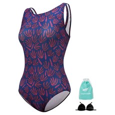 aquatica 女款中衩室內泳衣 AQA1666 3件組