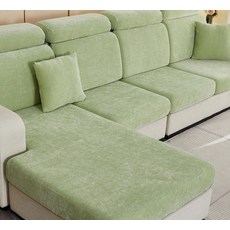 마켓감성 셔닐 모던 소파커버, 타입1, 1개