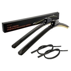 벤딕트 하이브리드 발수코팅 반영구 실리콘 더비전 와이퍼 2p + 리필 블레이드 2p 세트, 제네시스 GV70 JK1(21년~현재), 제네시스 GV70 EV(JK1)