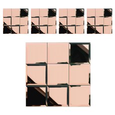 MONESPACE 鏡面馬賽克瓷磚 邊緣處理 100mm