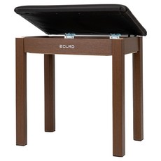 韓國 DURO 實木收納式電子數位鋼琴椅 DPC11S, 胡桃木, 1個