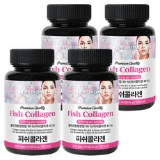 魚膠原蛋白錠, 4個, 90顆