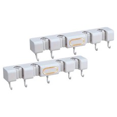 아케이바이 고급형 벽걸이 밀대걸레 거치대, 2개