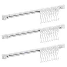 아케이바이 부착식 무타공 주방도구 걸이, 3개