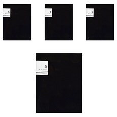 ECO Chungwoon Plus 透明文件夾 A4 5p, 黑色, 4個