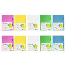 ECO Chungwoon 活頁夾內頁 10張 文件夾 A4 隨機出貨, 10個